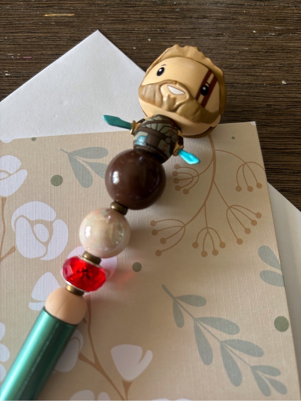 Marvel Thor handmade beaded pen